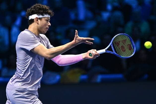 Dc Torino 14 11 2025 - ATP, Tennis Herren Finals Domenico Cippitelli Image nella foto: Ben Shelton 