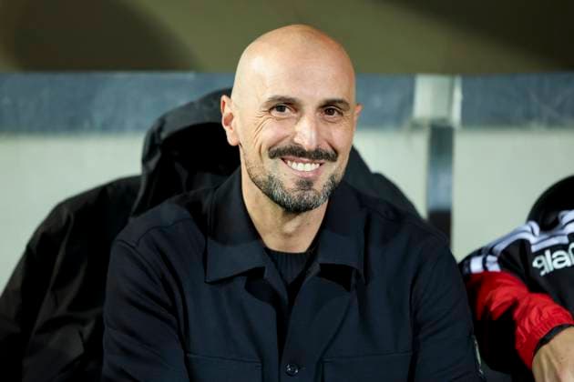 Bundestrainer Antonio Di Salvo (Germany) lacht, UEFA Under21 Championship - Group F MD 6, Germany U21, U 21 v Malta U21, Sportpark Ronhof Thomas Sommer am 14. November 2025 in Fuerth, Deutschland. (Foto von Marco Steinbrenner DeFodi Images) Bundestrainer Antonio Di Salvo (Germany) smiles, UEFA Under21 Championship - Group F MD 6, Germany U21 v Malta U21, Sportpark Ronhof Thomas Sommer, November 14, 2025 in Furth, Germany. (Photo by Marco Steinbrenner DeFodi Images) DFB DFL REGULATIONS PROHIBIT ANY USE OF PHOTOGRAPHS AS IMAGE SEQUENCES AND OR QUASI-VIDEO.