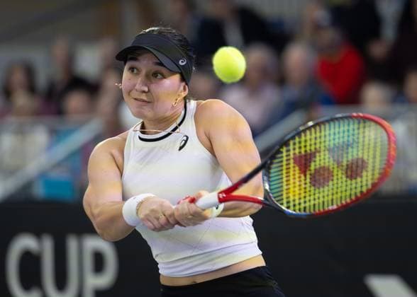 Billie Jean King Cup 2025 Play-Offs, TC Ismaning, Muenchen, Deutschland, Eroeffnungsfeier, Team Germany, Eva Lys Tennis - Billie Jean King Cup 2025 - ITF Billie Jean King Cup - TC Ismaning - Ismaning - Bayern - Deutschland - 14 November 2025. Billie Jean King Cup 2025 Play-Offs, TC Ismaning, Muenchen, Deutschland, Eroeffnungsfeier, Team Germany, Eva Lys Tennis - Billie Jean King Cup 2025 - ITF Billie Jean King Cup - TC Ismaning - Ismaning - Bayern - Deutschland - 14 November 2025. *** Billie Jean King Cup 2025 Play Offs, TC Ismaning, Munich, Germany, Opening Ceremony, Team Germany, Eva Lys Tennis Billie Jean King Cup 2025 ITF Billie Jean King Cup TC Ismaning Ismaning Bavaria Germany November 14, 2025 Billie Jean King Cup 2025 Play Offs, TC Ismaning, Munich, Germany, Opening Ceremony, Team Germany, Eva Lys Tennis Billie Jean King Cup 2025 ITF Billie Jean King Cup TC Ismaning Ismaning Bavaria Germany November 14, 2025 Copyright: xJuergenxHasenkopfx