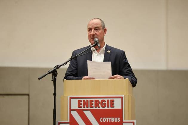 Vorsitzender des Ehrenrates Carsten Gerlach Fussball 3. Liga 2025 2026 FC Energie Cottbus Ordentliche Mitgliederversammlung