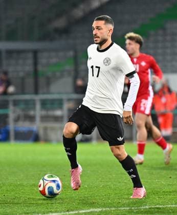 14.11.2025 - Fussball - Länderspiel Qualifikation Europameisterschaft : Deutschland GER DEU BRD - Malta MLT - - xwoxzix - Arijon Ibrahimovic (17,Deutschland ) Freisteller Einzelbild