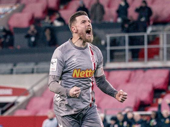 Deutschland: Fußball, Landespokal Bayern 2025 26, 4. Spieltag - FC Ingolstadt 04 vs SSV Jahn Regensburg - Audi Sportpark (Ingolstadt): Christian Kühlwetter Kuhlwetter (SSV Jahn Regensburg, 30) Torjubel nach dem Elfmeter Copyright: xChristopherxRupprechtx