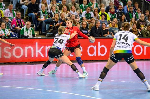 Handball Frauen EHF European League Women Qualifikationsrunde 3 Saison 2025 2026 VfL Oldenburg vs. HC Dalmatinka Ploce 14.11.2025