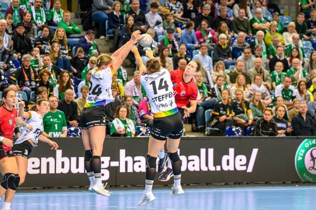Handball Frauen EHF European League Women Qualifikationsrunde 3 Saison 2025 2026 VfL Oldenburg vs. HC Dalmatinka Ploce 14.11.2025