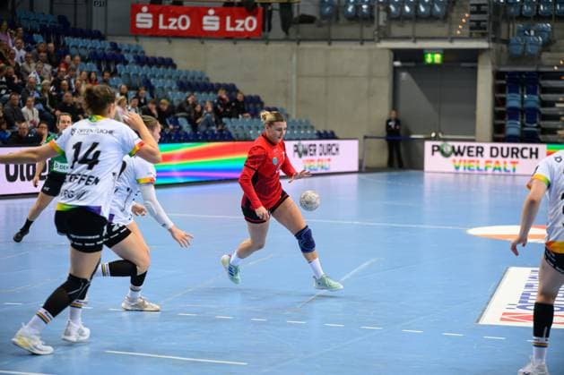 Handball Frauen EHF European League Women Qualifikationsrunde 3 Saison 2025 2026 VfL Oldenburg vs. HC Dalmatinka Ploce 14.11.2025
