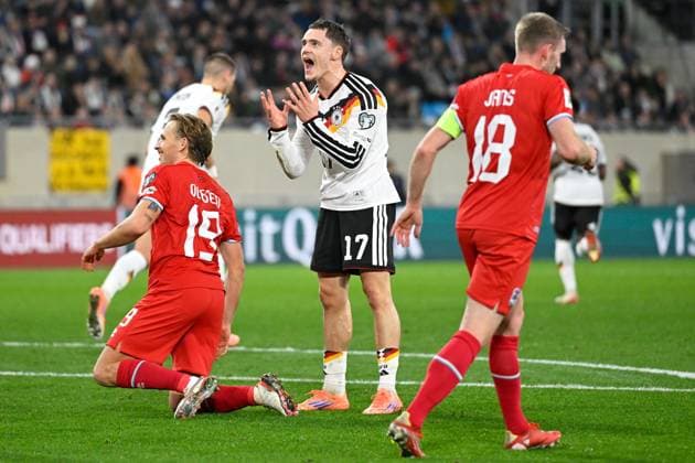 Luxembourg, Stade de Luxembourg, 14.11.25, GER, Herren, Qualifikation WM 2026, Luxemburg - Deutschland Bild: Florian WIRTZ (Deutschland) UEFA regulations prohibit any use of photographs as image sequences and or quasi-video. Luxemburg