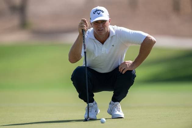 Alex Noren (SWE) Round 2 of the DP World Tour Championship 2025, held at the Jumeirah Golf Estate, Earth Course, Dhabi, United Arab Emerites. 13-16 November 2025. Dubai United Arab Emerites DP World Tour, Dp World Tour Championship 2025, Golf x11290x