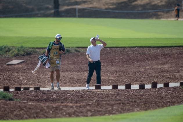 Alex Noren (SWE) Round 2 of the DP World Tour Championship 2025, held at the Jumeirah Golf Estate, Earth Course, Dhabi, United Arab Emerites. 13-16 November 2025. Dubai United Arab Emerites DP World Tour, Dp World Tour Championship 2025, Golf x11290x