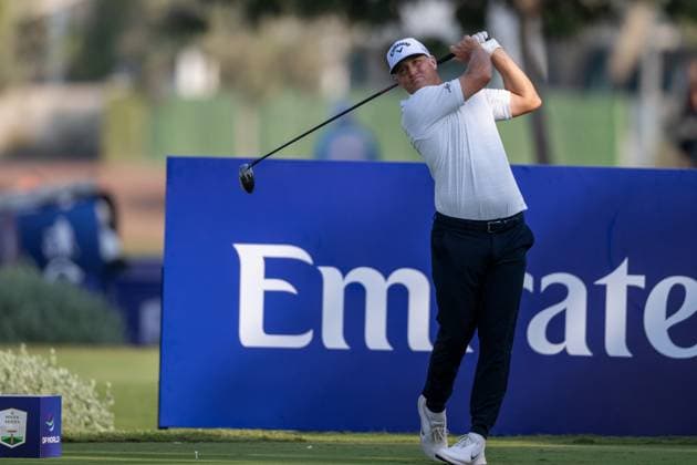 Alex Noren (SWE) Round 2 of the DP World Tour Championship 2025, held at the Jumeirah Golf Estate, Earth Course, Dhabi, United Arab Emerites. 13-16 November 2025. Dubai United Arab Emerites DP World Tour, Dp World Tour Championship 2025, Golf x11290x