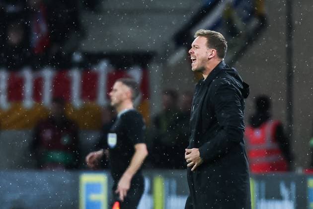 Fussball, UEFA European Qualifiers WM Qualifikation Europa Gruppe A - 9.Spieltag Luxemburg - Deutschland 14.11.2025, Stade de Luxembourg Julian Nagelsmann (Bundestrainer Deutschland) Luxemburg Stade de Luxembourg Luxemburg