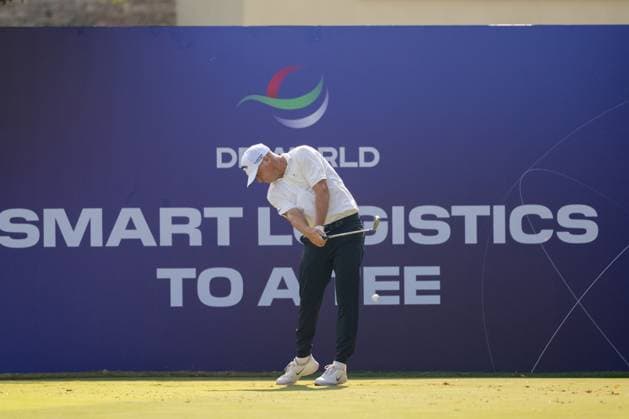 Alex Noren (SWE) Round 2 of the DP World Tour Championship 2025, held at the Jumeirah Golf Estate, Earth Course, Dhabi, United Arab Emerites. 13-16 November 2025. Dubai United Arab Emerites DP World Tour, Dp World Tour Championship 2025, Golf x11290x