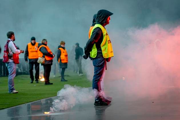 Netherlands forwarder Memphis Depay during the match FOOTBALL - EUROPEAN QUALIFIERS - POLAND - NETHERLANDS at the PGE Narodowy (National Stadium) for the FIFA World Cup, WM, Weltmeisterschaft, Fussball 2026 UEFA Qualifiers - Group G - Matchday 9 season 2025-2026 in WARSAW, Poland on 14 november 2025, (photo by Stefan Koops EYE4images DeFodi Images)