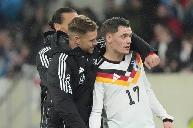 Joshua Kimmich (Deutschland Germany) mit Florian Wirtz (Deutschland Germany) - Luxemburg 14.11.2025: Luxemburg vs. Deutschland, WM Qualifikation