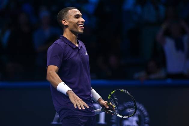 Dc Torino 14 11 2025 - ATP, Tennis Herren Finals Domenico Cippitelli Image nella foto: FÃ lix Auger Aliassime 