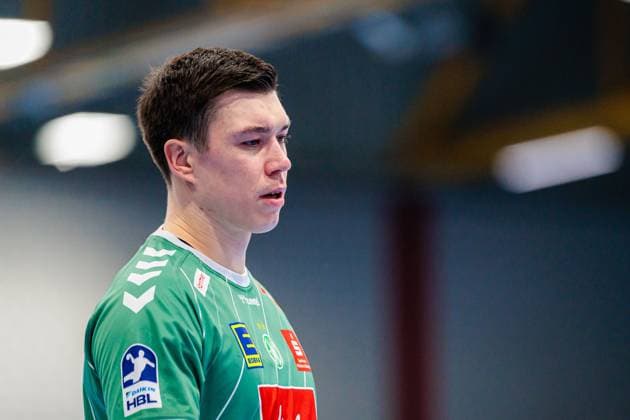 Azat Valiullin (GWD Minden, 55) GER, GWD Minden vs. SC DHfK Leipzig, Handball, 1. Bundesliga, 12. Spieltag, Spielzeit 2025 2026, 14.11.2025 GER, GWD Minden vs. SC DHfK Leipzig, Handball, 1. Bundesliga, 12. Spieltag, Spielzeit 2025 2026, 14.11.2025 Luebbecke Copyright: xEibner-Pressefoto JanxRollingerx EP_JSK