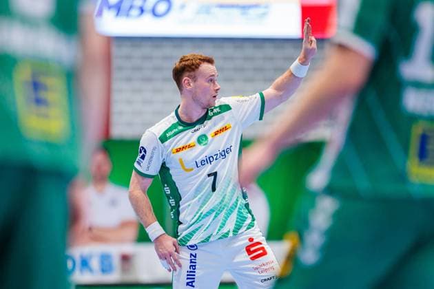Tomas Piroch (SC DHfK Leipzig, 07) GER, GWD Minden vs. SC DHfK Leipzig, Handball, 1. Bundesliga, 12. Spieltag, Spielzeit 2025 2026, 14.11.2025 GER, GWD Minden vs. SC DHfK Leipzig, Handball, 1. Bundesliga, 12. Spieltag, Spielzeit 2025 2026, 14.11.2025 Luebbecke Copyright: xEibner-Pressefoto JanxRollingerx EP_JSK