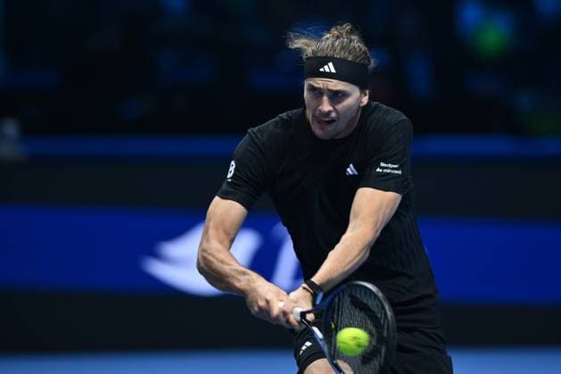 Alexander Zverev (GER) during the singles match between Alexander Zverev (GER) and Felix Auger-Aliassime (CAN) during day six of the Nitto ATP, Tennis Herren Finals 2025 at Inalpi Arena on November 14, 2025 in Turin, Italy  Copyright: xDomenicoxCippitelli IPAxSportx xipa-agency.netx xx IPA_67967992 IPA_Agency_IPA67967992