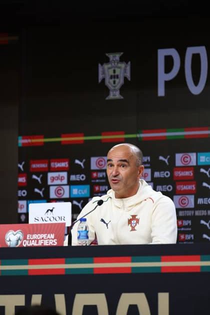 Roberto Martinez ( coach of Portugal ) during the press conference, PK, Pressekonferenz ahead of the match between Portugal and Armenia, valid for qualification for the 2026 World Cup at Estadio do Drag‹o on 15 November 2026 Porto Estadio do Dragao Porto Portugal Copyright: xIMAGOx xPRIMExSPORTSxIMAGESx xFILIPExOLIVEIRAx