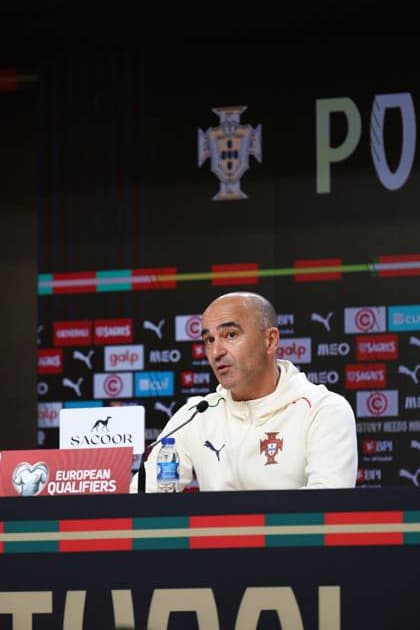 Roberto Martinez ( coach of Portugal ) during the press conference, PK, Pressekonferenz ahead of the match between Portugal and Armenia, valid for qualification for the 2026 World Cup at Estadio do Drag‹o on 15 November 2026 Porto Estadio do Dragao Porto Portugal Copyright: xIMAGOx xPRIMExSPORTSxIMAGESx xFILIPExOLIVEIRAx