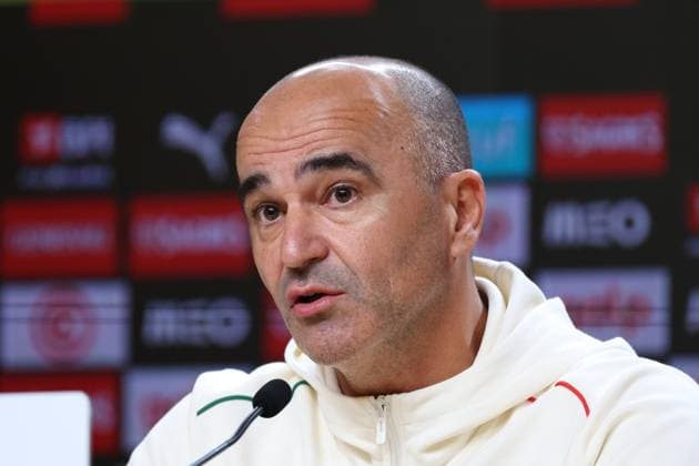 Roberto Martinez ( coach of Portugal ) during the press conference, PK, Pressekonferenz ahead of the match between Portugal and Armenia, valid for qualification for the 2026 World Cup at Estadio do Drag‹o on 15 November 2026 Porto Estadio do Dragao Porto Portugal Copyright: xIMAGOx xPRIMExSPORTSxIMAGESx xFILIPExOLIVEIRAx