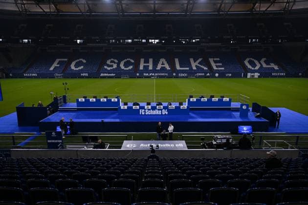 15.11.2025, Fussball, Testspiel, Saison 2025 2026, Mitgliederversammlung 2025 FC Schalke 04, Übersicht Mitgliederversammlung, xRHR-FOTO YYx Copyright: KROEGER RHR-FOTOx RHR-FOTO YY