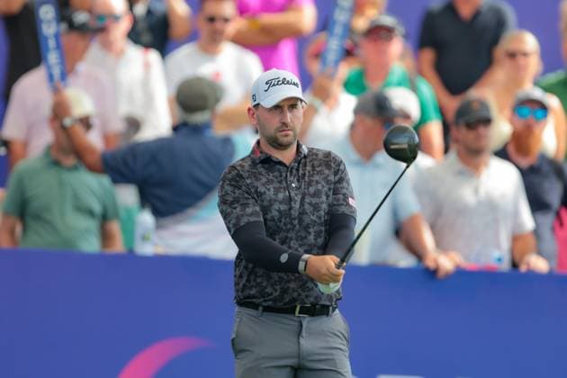 DUBAI, UNITED ARAB EMIRATES - 15.11.2025: Nicolai VON DELLINGSHAUSEN (GER) DP World Tour Championship Dubai at Jumeirah Golf Estates on November 15, 2025 in Dubai, United Arab Emirates.