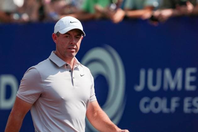 DUBAI, UNITED ARAB EMIRATES - 15.11.2025: Rory MCILROY (NIR) DP World Tour Championship Dubai at Jumeirah Golf Estates on November 15, 2025 in Dubai, United Arab Emirates.