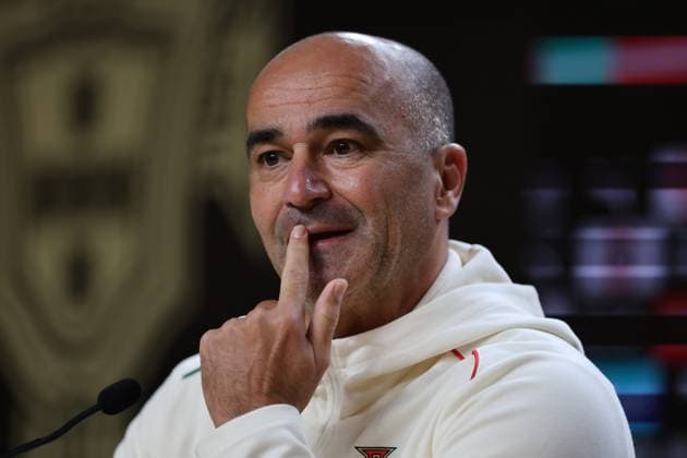 Robert Martinez, Portugal™s head coach, at the press conference, PK, Pressekonferenz previewing the Portugal vs Armenia match on November 15th, 2025 at Estadio do Dragao. Porto Estadio Dragao Porto Portugal Copyright: xIMAGOx xPRIMExSPORTSxIMAGESx xFERNANDOxSILVAx