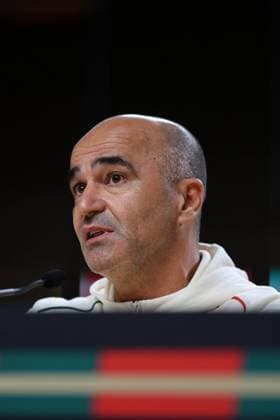 Robert Martinez, Portugal™s head coach, at the press conference, PK, Pressekonferenz previewing the Portugal vs Armenia match on November 15th, 2025 at Estadio do Dragao. Porto Estadio Dragao Porto Portugal Copyright: xIMAGOx xPRIMExSPORTSxIMAGESx xFERNANDOxSILVAx