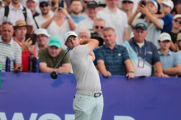 DUBAI, UNITED ARAB EMIRATES - 15.11.2025: Rory MCILROY (NIR) DP World Tour Championship Dubai at Jumeirah Golf Estates on November 15, 2025 in Dubai, United Arab Emirates.