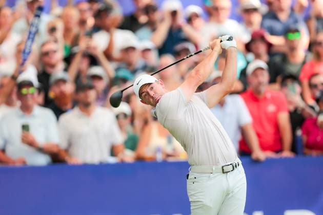 DUBAI, UNITED ARAB EMIRATES - 15.11.2025: Rory MCILROY (NIR) DP World Tour Championship Dubai at Jumeirah Golf Estates on November 15, 2025 in Dubai, United Arab Emirates.