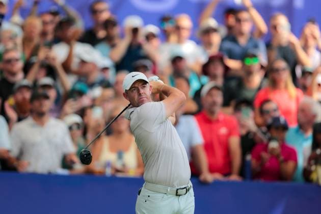 DUBAI, UNITED ARAB EMIRATES - 15.11.2025: Rory MCILROY (NIR) DP World Tour Championship Dubai at Jumeirah Golf Estates on November 15, 2025 in Dubai, United Arab Emirates.