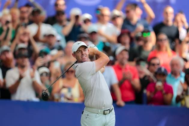 DUBAI, UNITED ARAB EMIRATES - 15.11.2025: Rory MCILROY (NIR) DP World Tour Championship Dubai at Jumeirah Golf Estates on November 15, 2025 in Dubai, United Arab Emirates.
