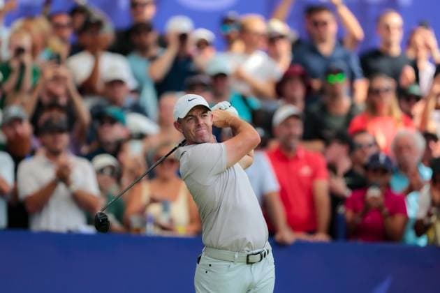 DUBAI, UNITED ARAB EMIRATES - 15.11.2025: Rory MCILROY (NIR) DP World Tour Championship Dubai at Jumeirah Golf Estates on November 15, 2025 in Dubai, United Arab Emirates.