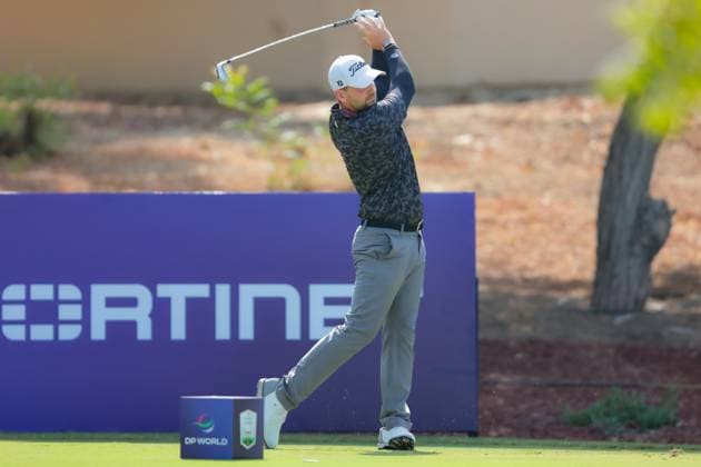 DUBAI, UNITED ARAB EMIRATES - 15.11.2025: Nicolai VON DELLINGSHAUSEN (GER) DP World Tour Championship Dubai at Jumeirah Golf Estates on November 15, 2025 in Dubai, United Arab Emirates.