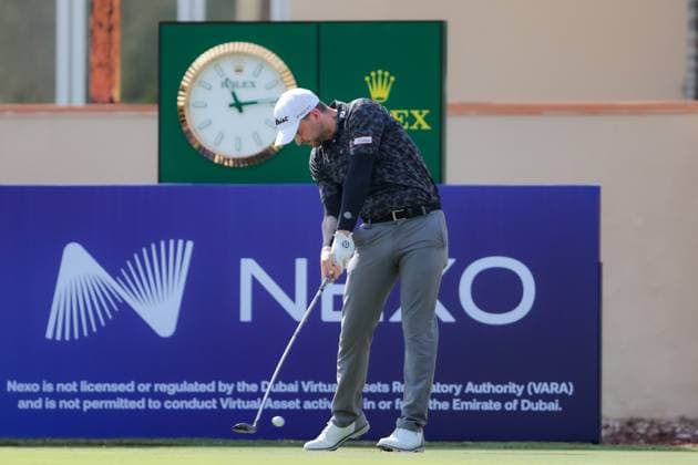 DUBAI, UNITED ARAB EMIRATES - 15.11.2025: Nicolai VON DELLINGSHAUSEN (GER) DP World Tour Championship Dubai at Jumeirah Golf Estates on November 15, 2025 in Dubai, United Arab Emirates.