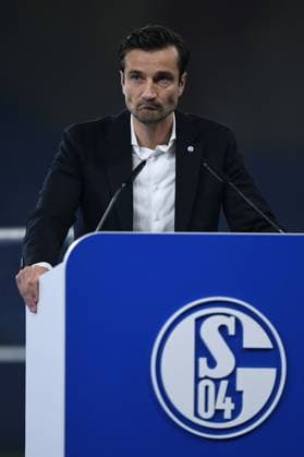 Fußball 2. Bundesliga Mitgliederversammlung des FC Schalke 04 am 15.11.2025 in der Veltins Arena in Gelsenkirchen Matthias Tillmann ( Vorstandsvorsitzender Schalke )