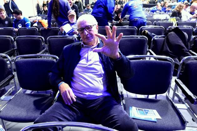 DEU, DFL, 2. FBL, Hertha BSC, Mitgliederversammlung, 15.11.2025, Messe Berlin, Berlin, DEU, DFL, 2. FBL, Hertha BSC, Mitgliederversammlung, im Bild Nello de Martino DFL - regulations prohibit any use of Photographs as image sequences and or quasi-video