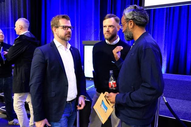 DEU, DFL, 2. FBL, Hertha BSC, Mitgliederversammlung, 15.11.2025, Messe Berlin, Berlin, DEU, DFL, 2. FBL, Hertha BSC, Mitgliederversammlung, im Bild Praesident Fabian Drescher (Hertha BSC Berlin) DFL - regulations prohibit any use of Photographs as image sequences and or quasi-video