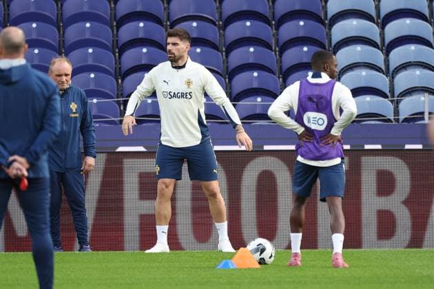 Ruben Neves ( Portugal national team, Nationalteam ) during the training ahead of the match between Portugal and Armenia, valid for qualification for the World Cup 2026 at Estadio do Drag‹o on 15 November 2026 Porto Estadio do Dragao Porto Portugal Copyright: xIMAGOx xPRIMExSPORTSxIMAGESx xFILIPExOLIVEIRAx