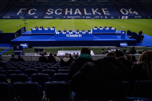 15.11.2025, Fussball, Testspiel, Saison 2025 2026, Mitgliederversammlung 2025 FC Schalke 04, Übersicht Mitgliederversammlung, xRHR-FOTO YYx Copyright: KROEGER RHR-FOTOx RHR-FOTO YY
