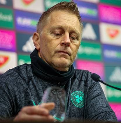Republic of Ireland press conference, PK, Pressekonferenz Puskas ArÃ Heimir Hallgrimsson 15 11 2025  Copyright: x INPHO RyanxByrnex RB1_6955