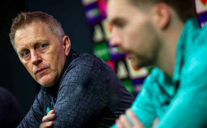 Republic of Ireland press conference, PK, Pressekonferenz Puskas ArÃ Heimir Hallgrimsson 15 11 2025  Copyright: x INPHO RyanxByrnex RB1_7601_1