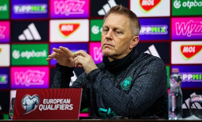 Republic of Ireland press conference, PK, Pressekonferenz Puskas ArÃ Heimir Hallgrimsson 15 11 2025  Copyright: x INPHO RyanxByrnex RB2_0941