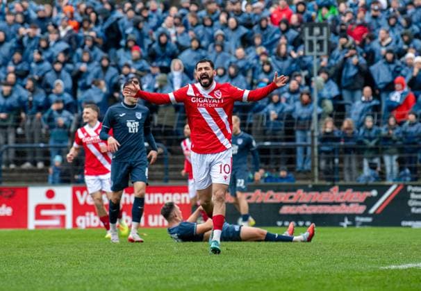 Fussball, Herren, Saison 2025 2026, Landespokal Brandenburg (Viertelfinale), SV Babelsberg 03 - FC Energie Cottbus, Tolcay Cigerci (Energie Cottbus), 15.11. 2025, Copyright: xSebastianxRäppold MatthiasxKochx
