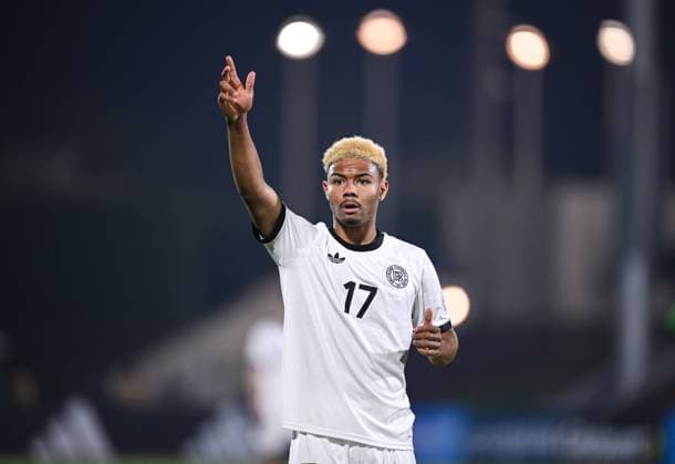 Fussball, Junioren U 17 WM 2025 Doha Katar Sechzehntelfinal 15.11.2025 Spiel 83 Deutschland - Burkina Faso Maik Afri Akumu (Deutschland)