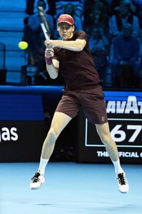 Foto IPP Massimo Rana Torino 15-11-2025 Tennis ATP, Tennis Herren Finals 2025 nella foto jannik sinner Italy Photo Press - World Copyright italy ITALY  Copyright: xR4924_italyphotopressx