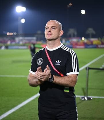 Fussball, Junioren U 17 WM 2025 Doha Katar Sechzehntelfinal 15.11.2025 Spiel 83 Deutschland - Burkina Faso Trainer Marc - Patrick Meister (Deutschland)