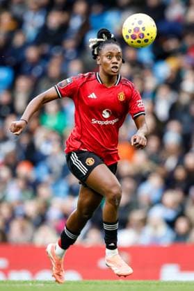Manchester City Women v Manchester United, ManU Women Barclays Women s Super League Melvine Malard of Manchester United Women during the Barclays Women s Super League match at the Etihad Stadium, Manchester UK Newspapers OUT Copyright: xMaxxTomlinsonx FIL-22504-0046