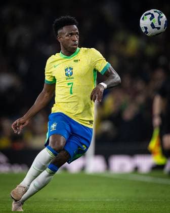 Brazil x Senegal Vini Jr in action during game against Senegal at Emirates stadium in London, UK, today November 15, 2024. Copyright: xx 0L3A1393